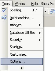 Mostrar tabla y consulta en MS-Access