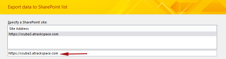 Lista de SharePoint.