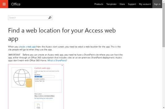 Cómo crear un Acceso Aplicación Web En Access 3