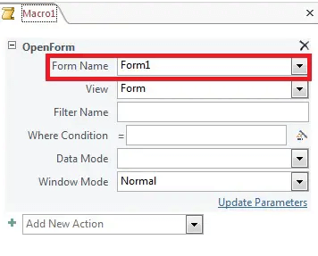 error 2950 de MS Access “Action Failed”