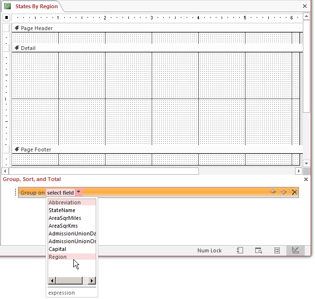 Ordenar por grupo de Diseño