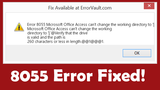 Access Can’t Change the Working Directory Error